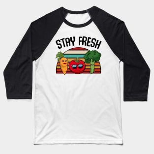 Vegetables Baseball T-Shirt